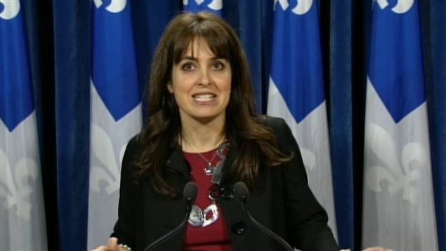 La ministre québécoise déléguée aux Services sociaux responsable du dossier, Véronique Hivon. a jetée les bases de son projet de loi-52 sur l'euthanasie.