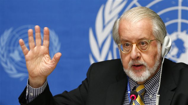 Paulo Pinheiro, jefe de la Comisión de investigación de la ONU, sobre la violación de derechos humanos en Siria.