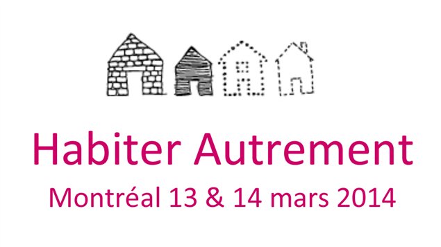  Colloque « Habiter autrement. Un logement c'est plus qu'un toit sur la tête » de la Mission Old Brewery de Montréal