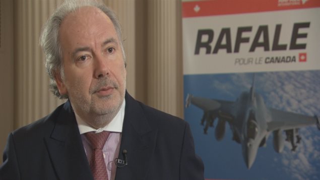 Yves Robins, vice-président principal de Dassault Aviation 