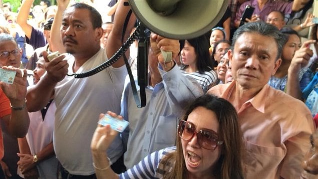 Las manifestaciones empujaron a la Corte Constitucional a anular las elecciones del 2 febrero pasado. 