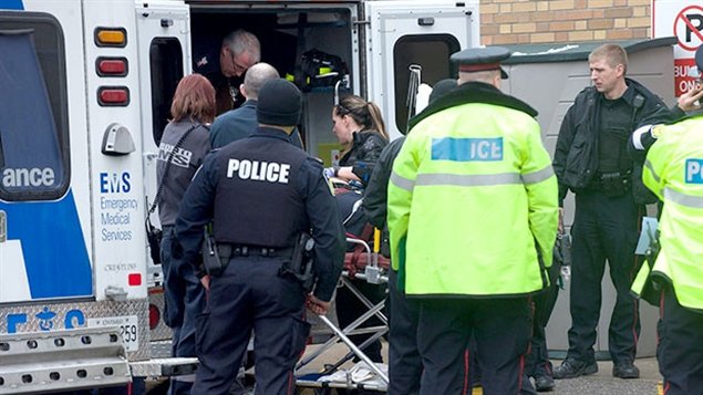 安大略省布莱姆敦市法庭发生枪击案 一名警察受伤 疑犯死亡