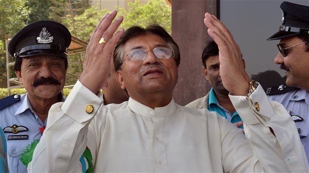 El ex presidente pakistaní Pervez Musharraf.