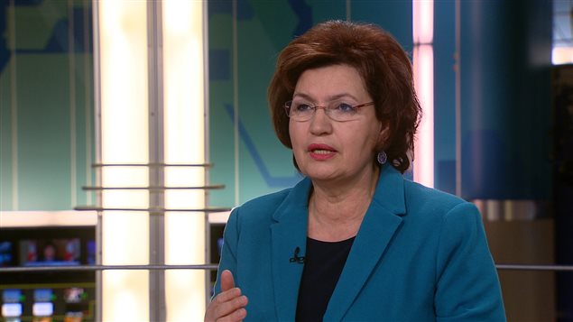 النائبة السابقة عن الحزب الليبرالي في كيبك فاطمة هدى بيبان 