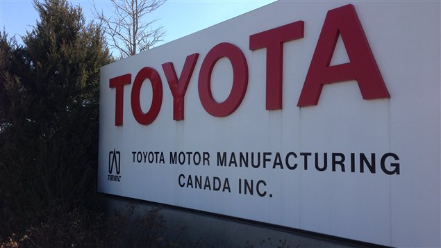 Toyota fabrique les modèles Corolla et Lexus RX à Cambridge, en Ontario.