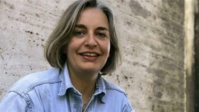 La periodista canadiense Kathy Gagnon.