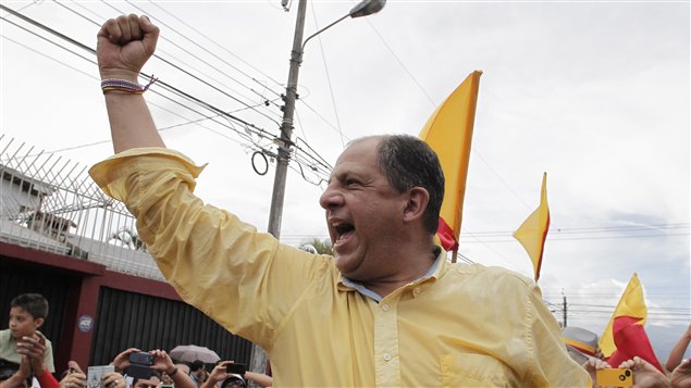 Luis Guillermo Solís, presidente electo de Costa Rica.