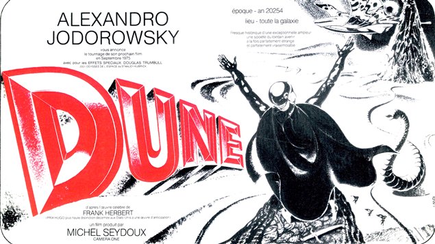 Poster de la película Dune de Alejandro Jodorowsky