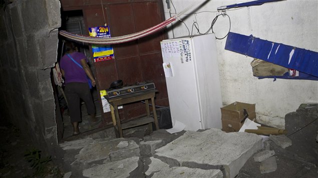 Daños provocados por el temblor en Nagarote, Nicaragua