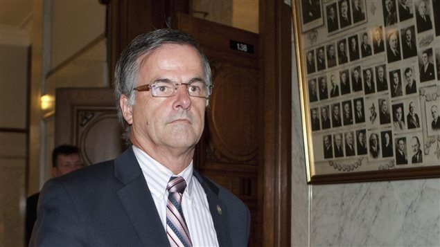Le député libéral de Chomedey, à l’Assemblée nationale en 2011.