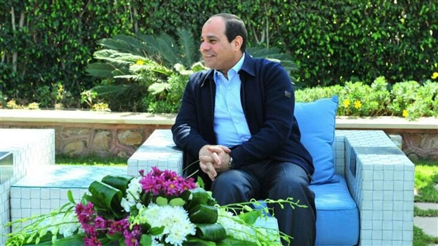 الرئيس المصري الجديد عبد الفتاح السيسي