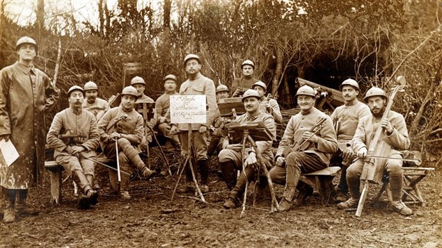 1915 – Sainte-Barbe, 11e Batterie 45e Rgt d’artillerie 1915 – Sainte-Barbe, 11e Batterie 45e Rgt d’artillerie