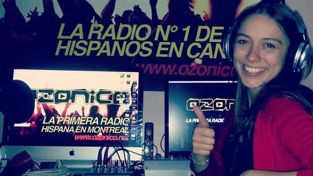 La española Laura Closset es locutora, presentadora y especialista en audiovisuales. Llegó hace un año a Canadá buscando trabajar en su carrera. 