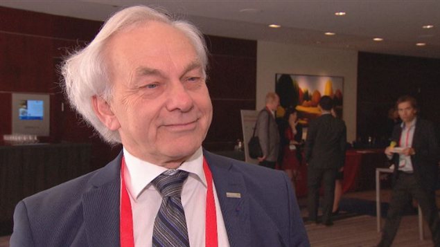 Pierre Lapointe, FP Innovations au Global Forest Products Leadership Summit à Vancouver.