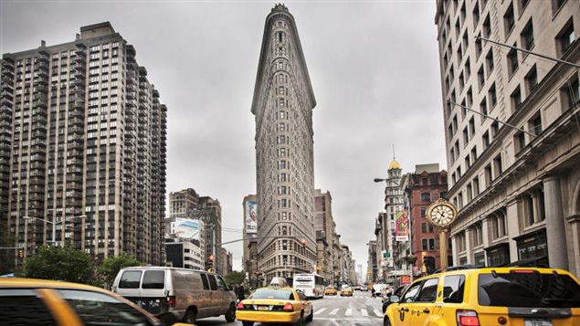 Le Flatiron Building à New York Le Flatiron Building à New York
