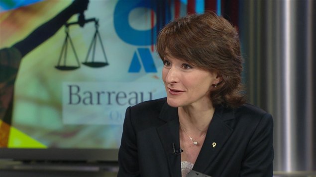 Johanne Brodeur, Decana del Colegio de Abogados de Quebec