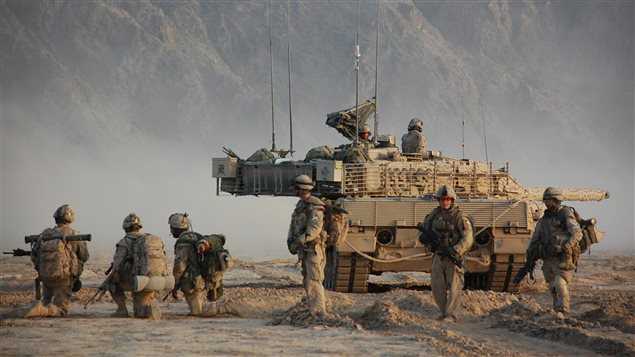 جنود كنديون في أفغانتسان في 26 آذار (مارس) 2010