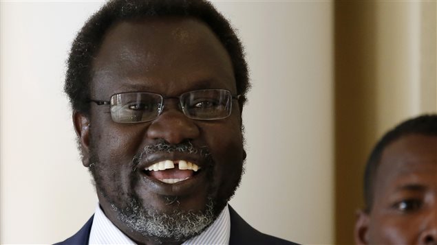 زعيم المتمردين في دولة جنوب السودان رياك مشار