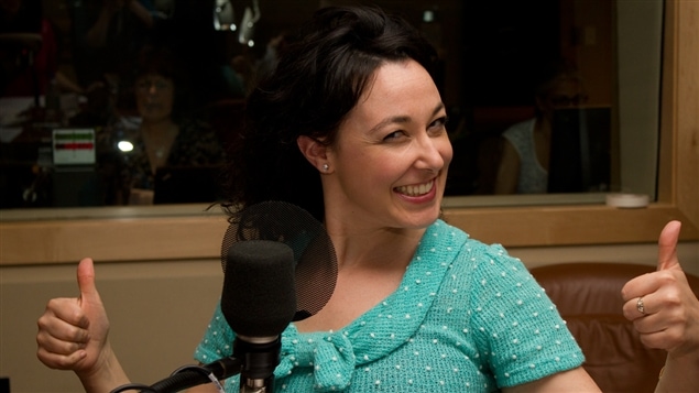 L'animatrice, chroniqueuse et auteure Claudia Larochelle. L'animatrice, chroniqueuse et auteure Claudia Larochelle.