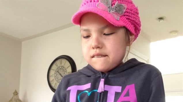  Makayla Sault, 10 ans, de la communauté amérindienne New Credit First Nation en Ontario