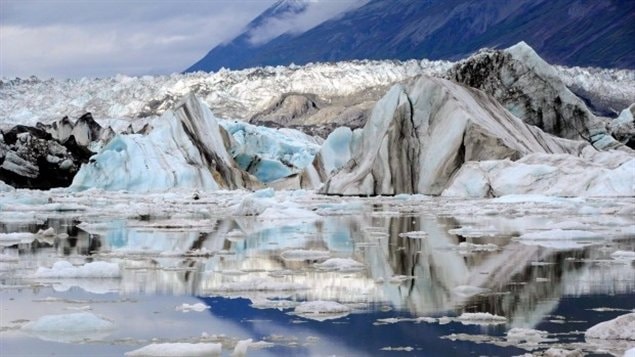 Glaciar Lowell en el parque nacional Kluane, situado entre Columbia Británica y Alaska, a sur del Yukón.