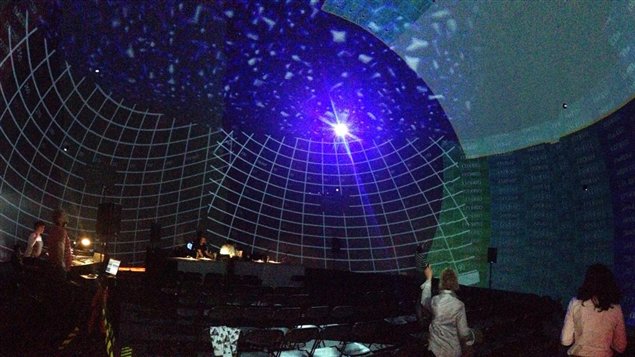 Le dôme immersif de la SAT