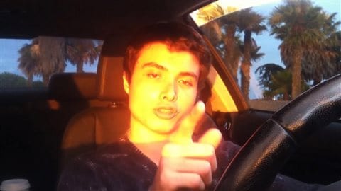 Cette image provenant d’une vidéo YouTube montre Elliot Rodger qui est l’auteur de la tuerie de Santa Barbara.