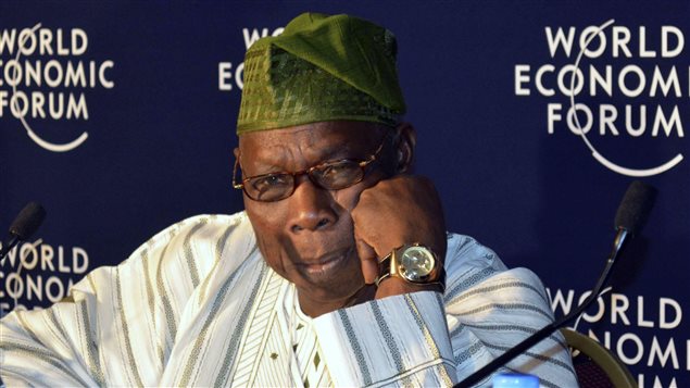 L'ancien prÃ©sident du Nigeria Olusegun Obasanjo
