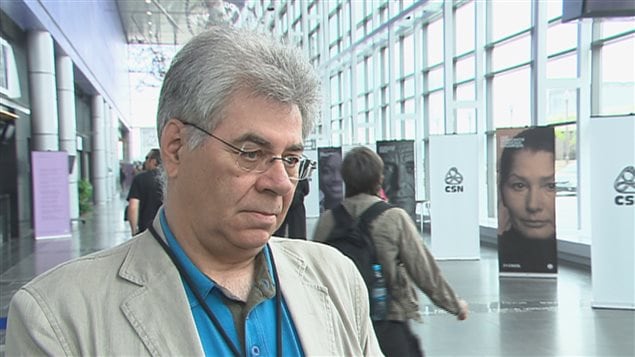 Gaétan Sergerie est président du syndicat des travailleurs de la Davie.