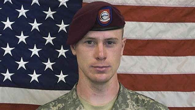 Le sergent américain Bowe Bergdahl avant sa capture.