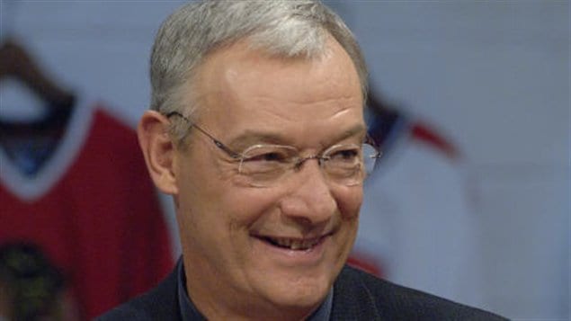 Le journaliste et commentateur sportif René Pothier Le journaliste et commentateur sportif René Pothier