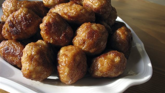 De succulentes boulettes de viande De succulentes boulettes de viande