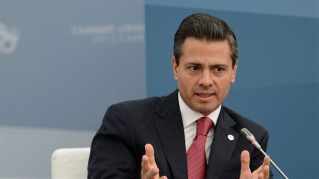 Enrique  Peña Nieto, président du Mexique