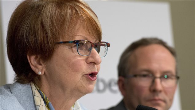 Lucienne Robillard, présidente de la Commission permanente de révision des programmes du Québec