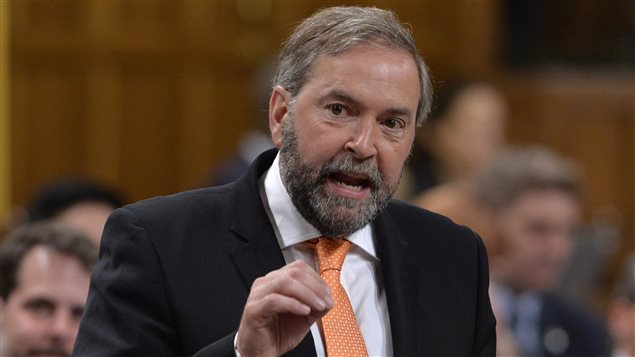 Thomas Mulcair, chef du NPD