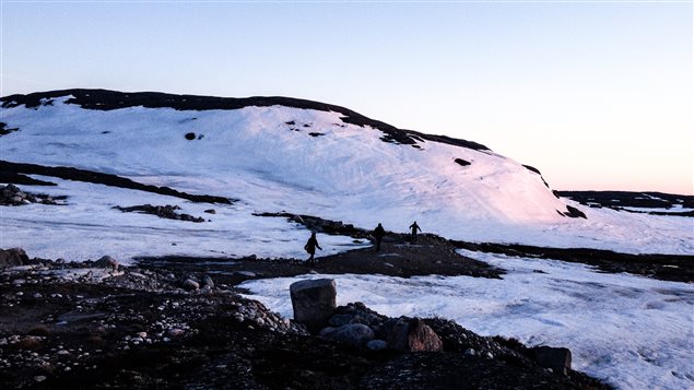 Las gruesas capas de hielo blanco son cada vez más raras en el norte canadiense.