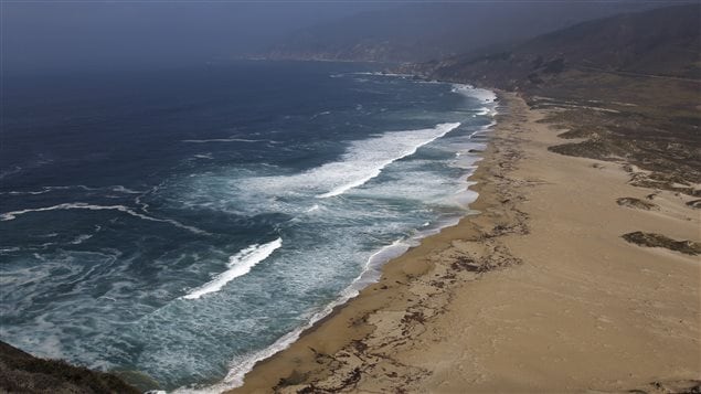 Vue de l’océan pacifique en Colombie-britannique
