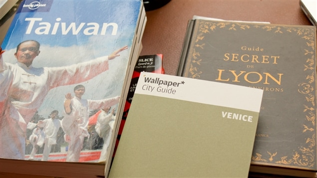 Quelques guides de voyage abordés durant cette chronique. Quelques guides de voyage abordés durant cette chronique.