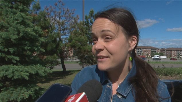 Véronique Lalande, porte-parole de l'Initiative citoyenne de vigilance du Port de Québec