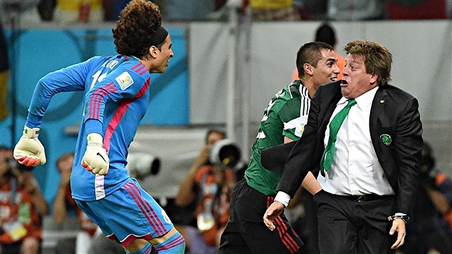 El, ahora, ex director técnico de la selección nacional de fútbol de México, Miguel Herrera.