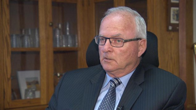 Le ministre saskatchewanais de l'Agriculture, Lyle Stewart.