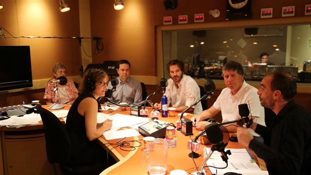 La semi-retraitée Louise Coulombe, le journaliste Gérald Fillion, le comédien Sébastien Huberdeau, le presque retraité Pierre Lemay et l’économiste indépendant Ianik Marcil. La semi-retraitée Louise Coulombe, le journaliste Gérald Fillion, le comédien Sébastien Huberdeau, le presque retraité Pierre Lemay et l’économiste indépendant Ianik Marcil.