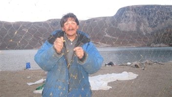  Jerry Natanine, maire de Clyde River au Nunavut. 