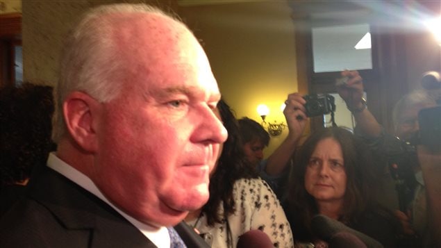 Le nouveau chef intérimaire du PC de l'Ontario Jim Wilson