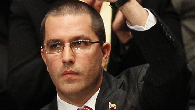 Jorge Arreaza, vice presidente de Venezuela.