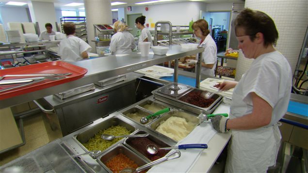 Services alimentaires dans un hôpital