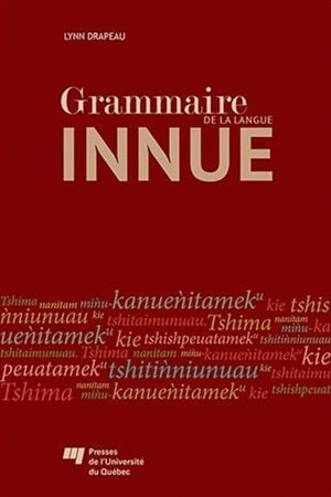  Grammaire de la langue innue