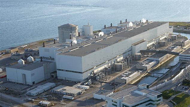 La centrale nucléaire Darlington, en Ontario