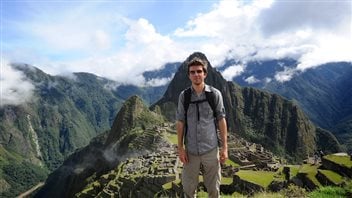  LP Maurice, passionné de voyage, dans les Andes