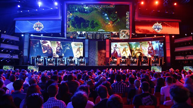 Un championnat de jeux vidéo en France Un championnat de jeux vidéo en France